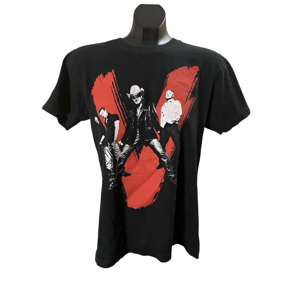 U2 Vertigo 2005 Tour T-Shirt – Small American Apparel Black Graphic Tee